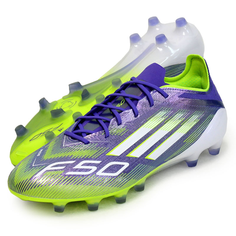 adidas F50 Elite AG 26.0 紫/緑 アディダス F50 ELITE AG / 人工芝用