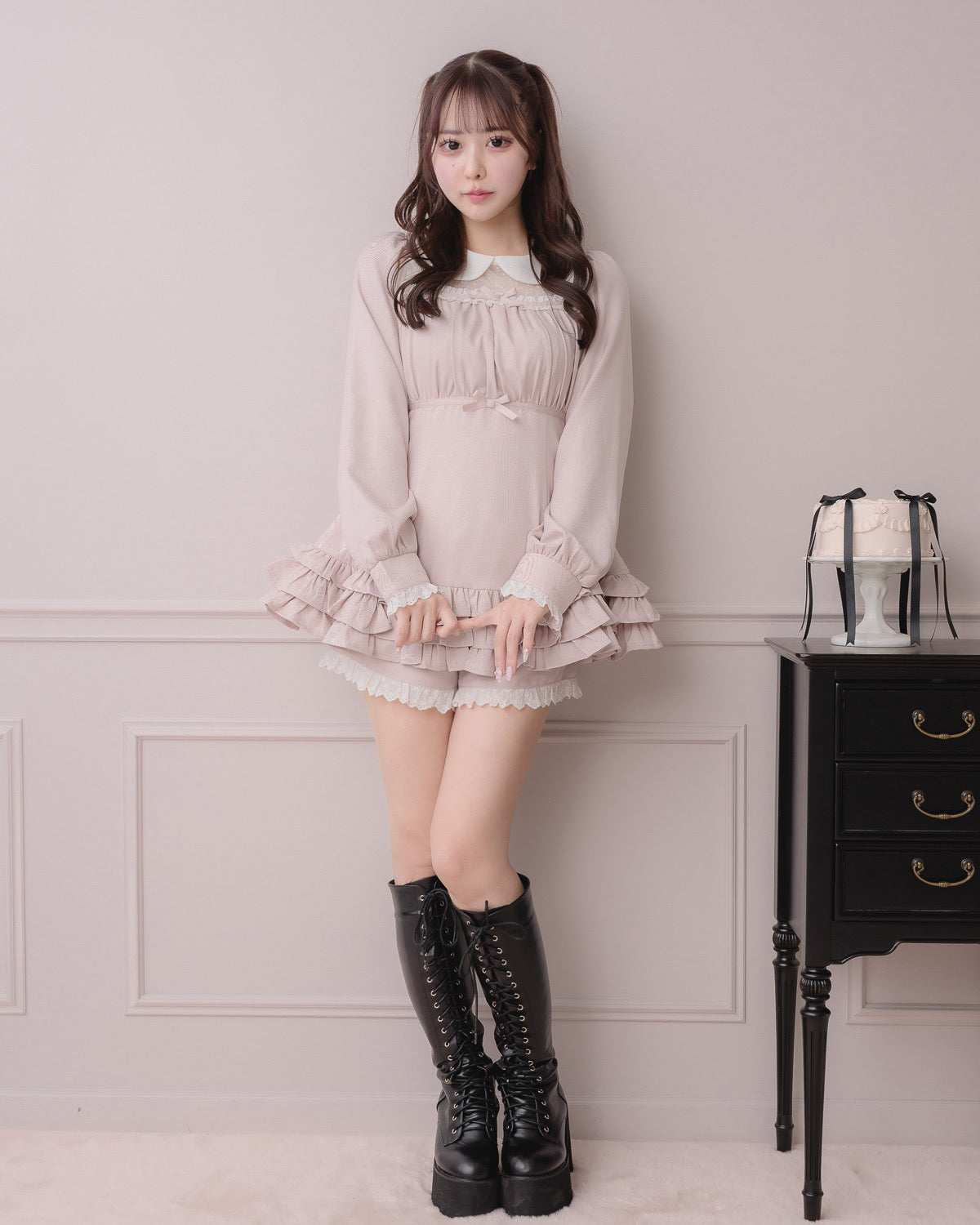 チュール切り替えティアードセットアップ – pium