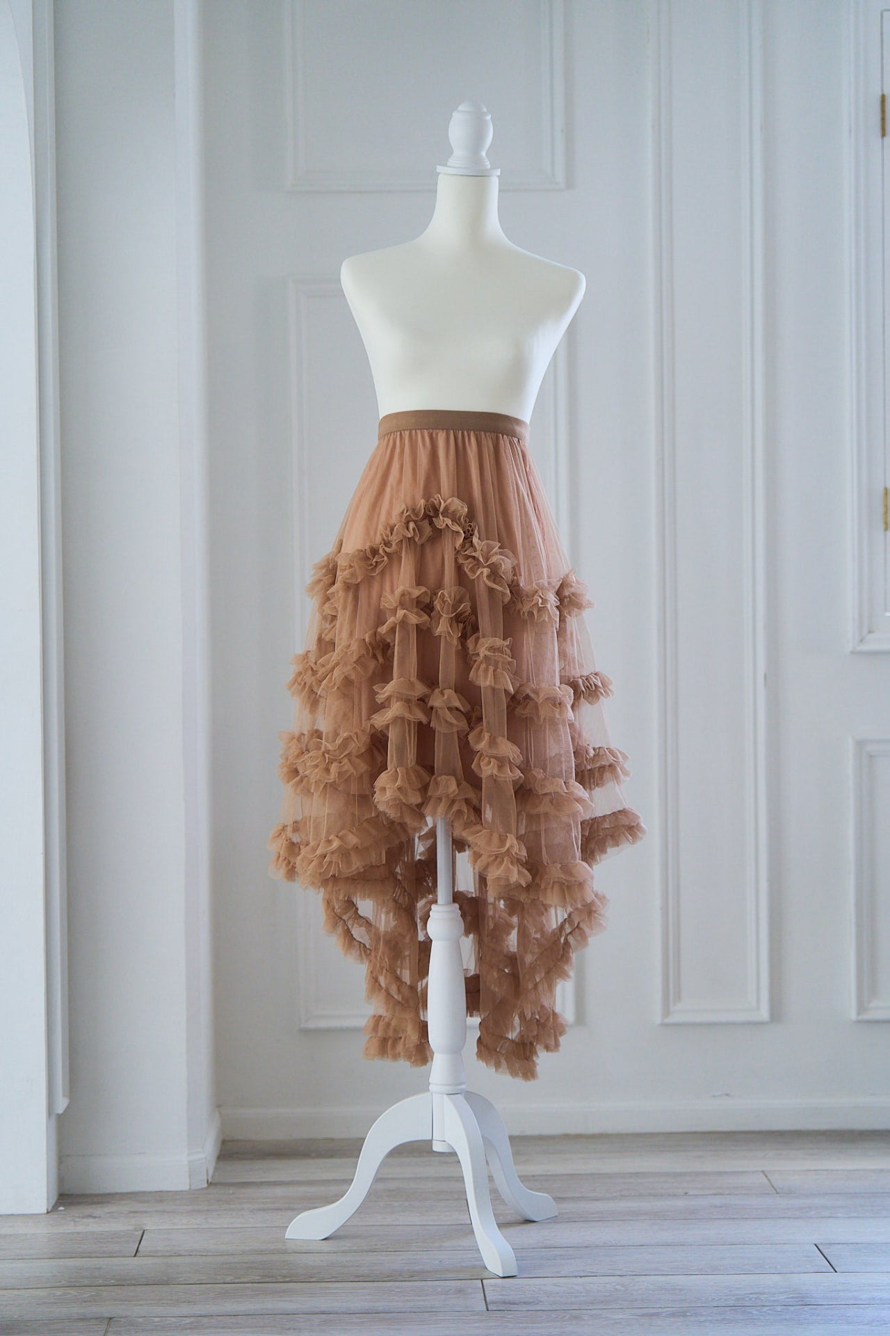 mermaid frill tulle skirt – POMIII PARTAGE