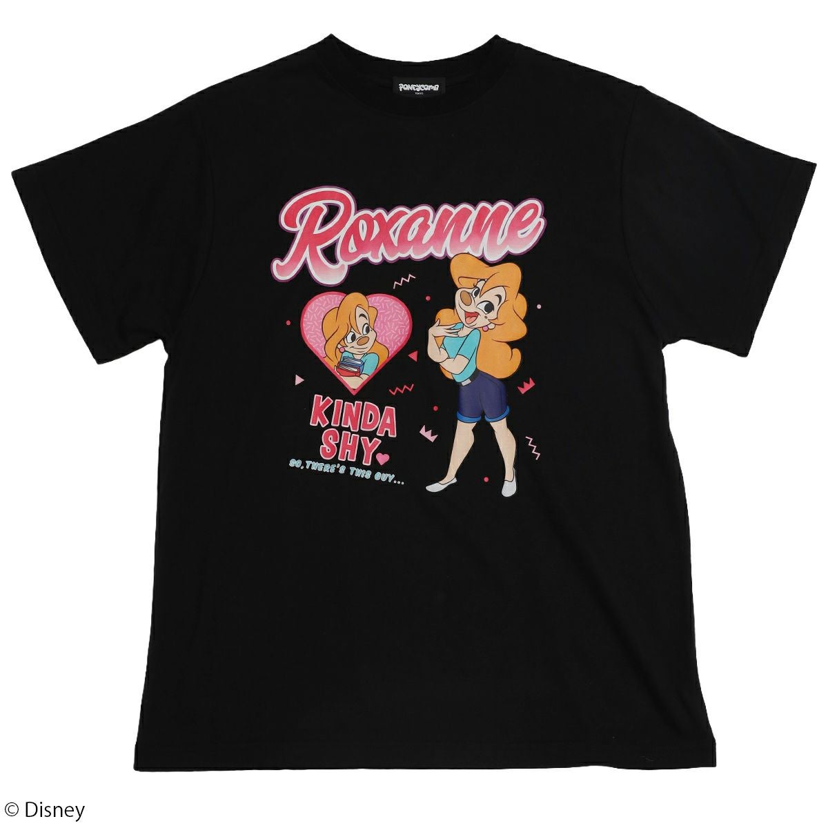 Disney】ロクサーヌ/KINDA SHY/Tシャツ(PONEYCOMB TOKYO) | PONEYCOMB