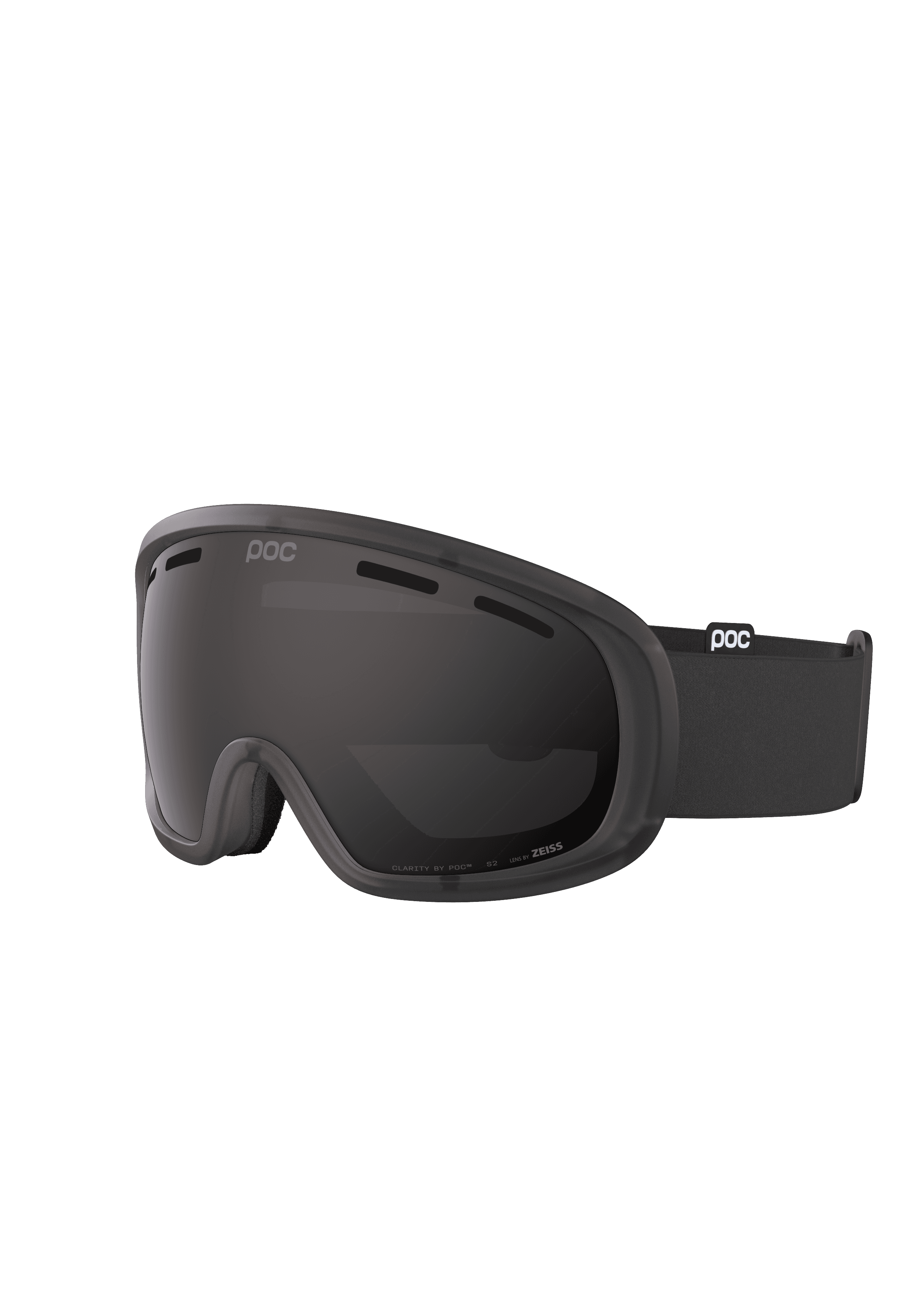 Fovea Mid Wide Fit Ski Goggles に Zink Orange | Ski Eyewear | POC (JP)