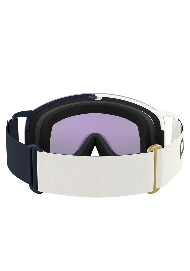 Nexal Wide Fit Ski Goggles in Hydrogen White | Ski Eyewear | POC