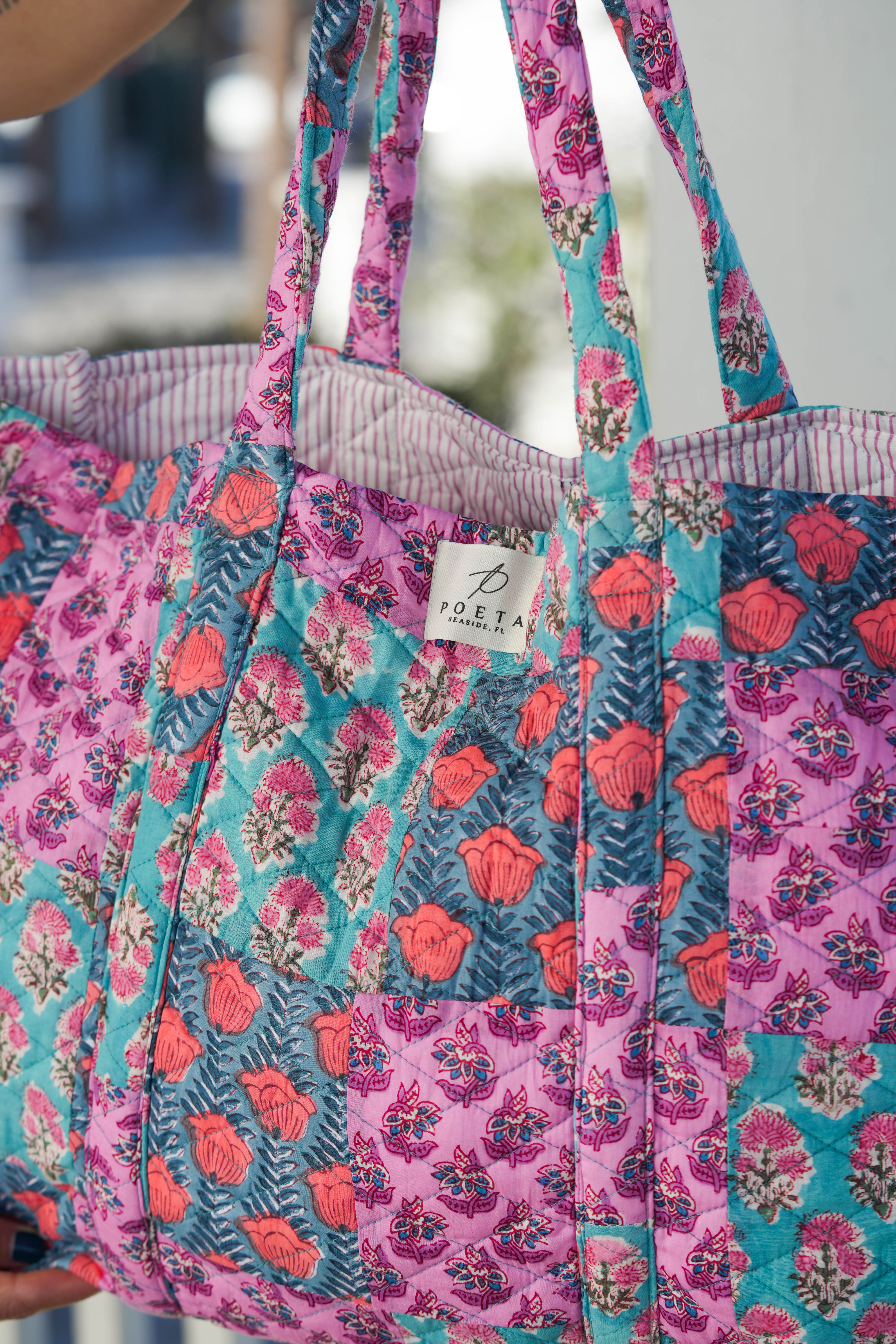 Verona Patchwork Tote – Poeta