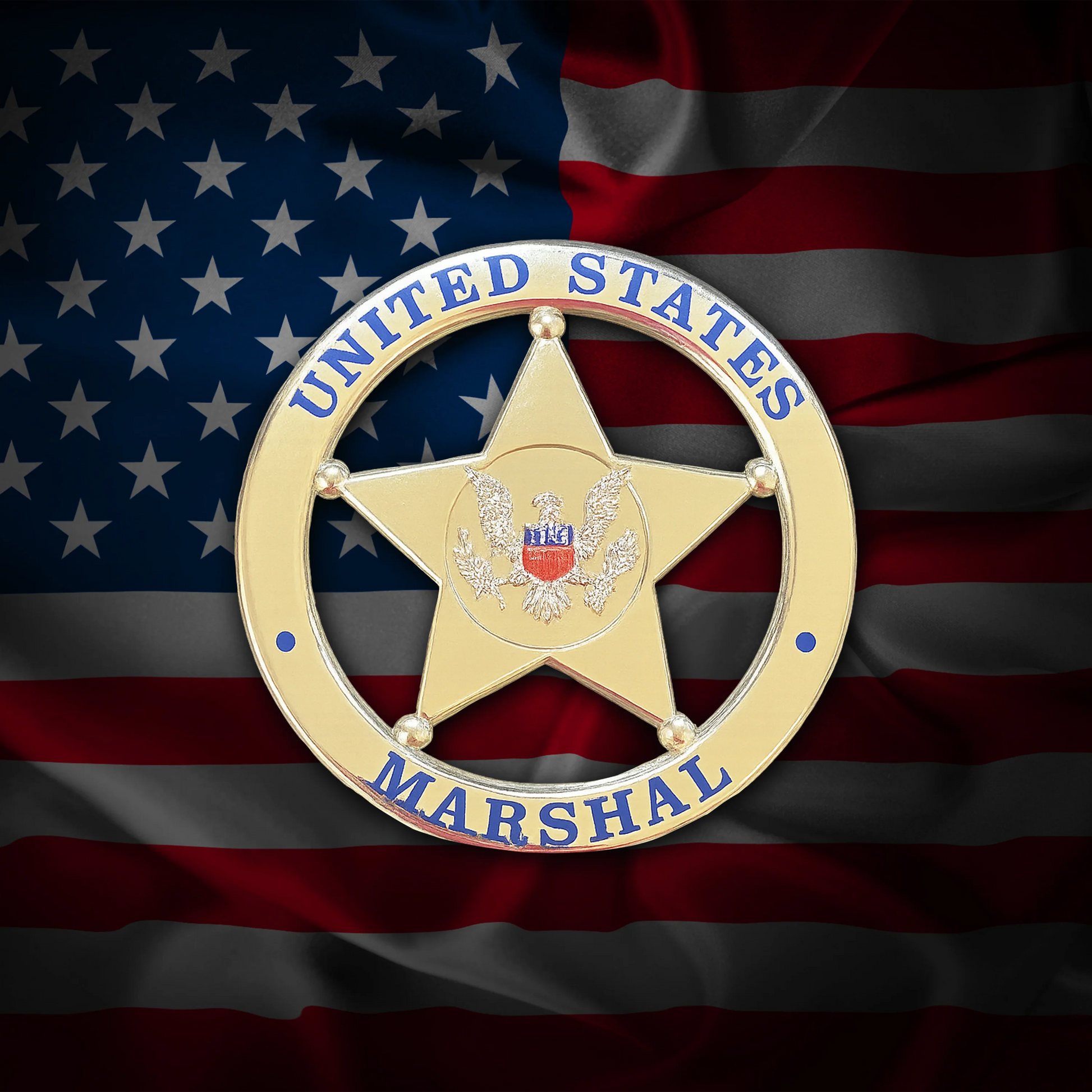 U.S. Marshal BadgePatch™ | United States Marshals Badge