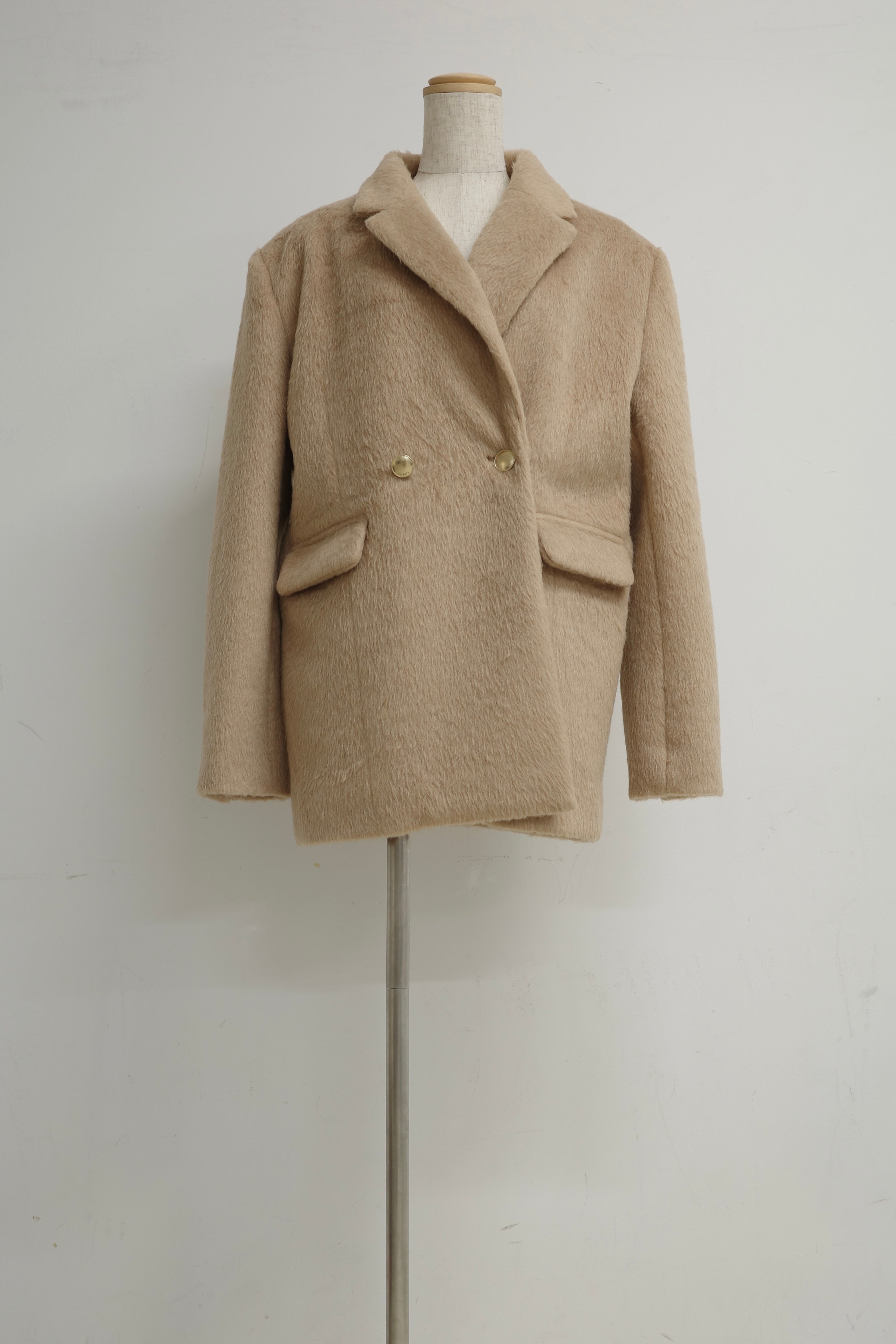 シャギージャケットコート – poláura OFFICIAL ONLINE STORE