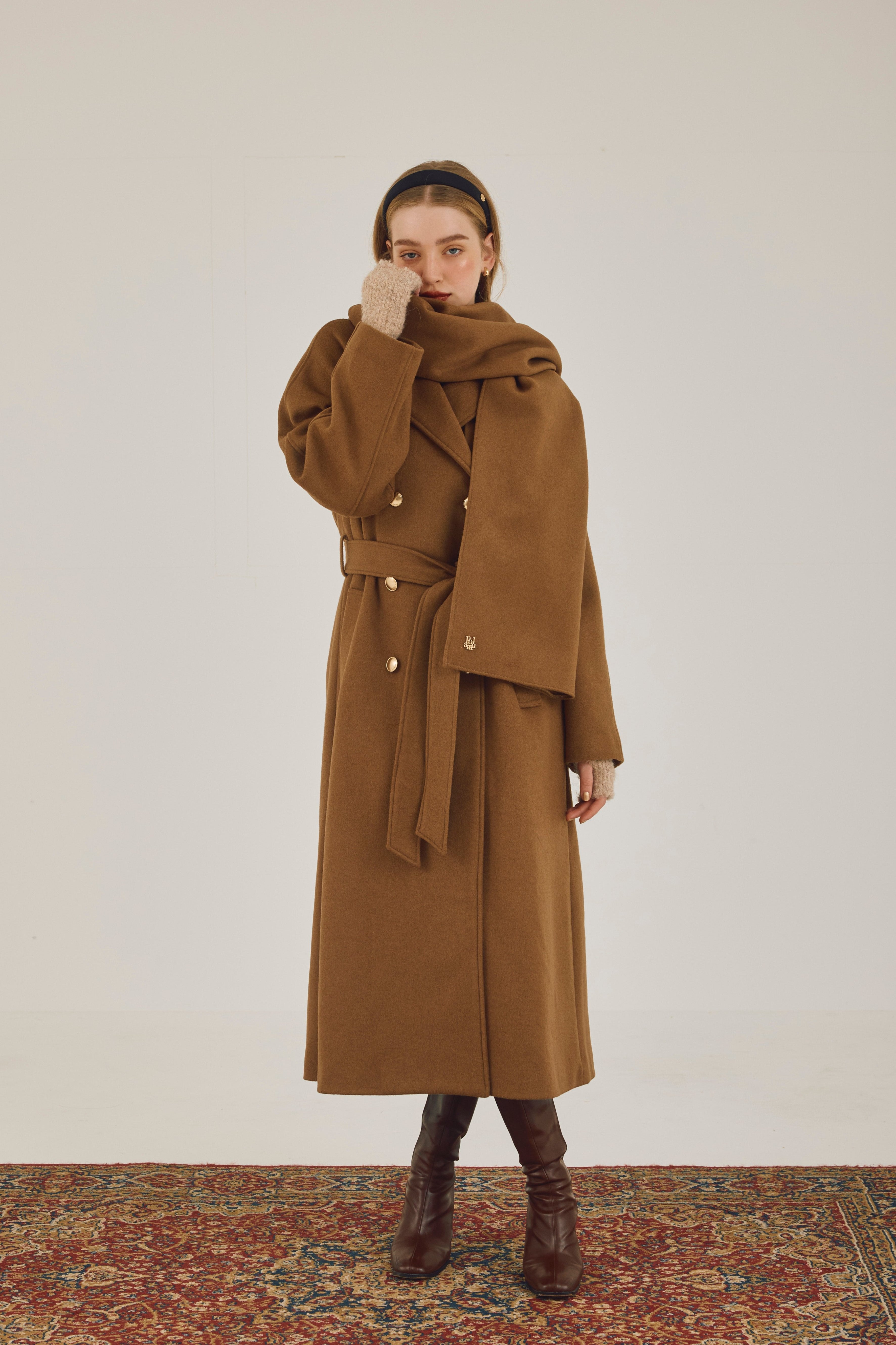 MANY WAYウールロングトレンチコート – poláura OFFICIAL ONLINE STORE