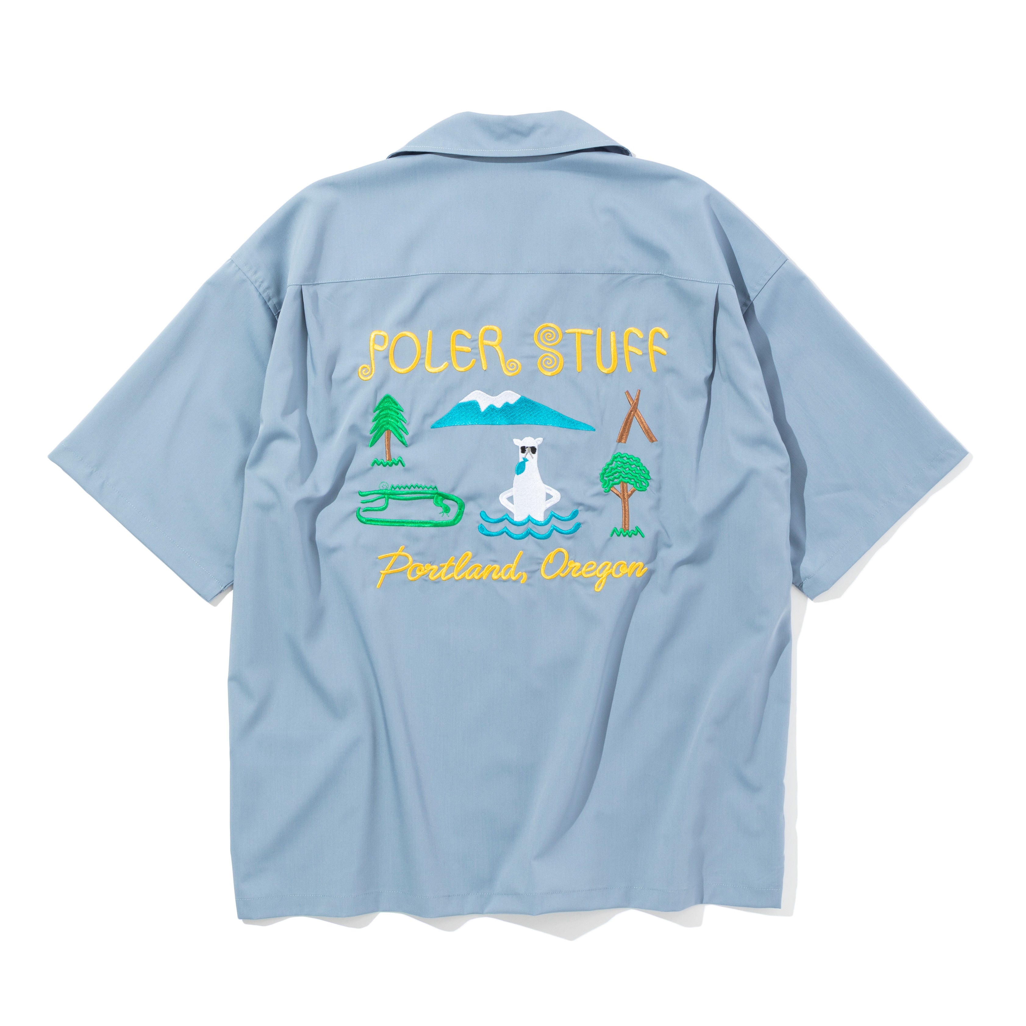 TOURIST TRAP RELAX OPEN COLLAR SHIRT – polerjapan