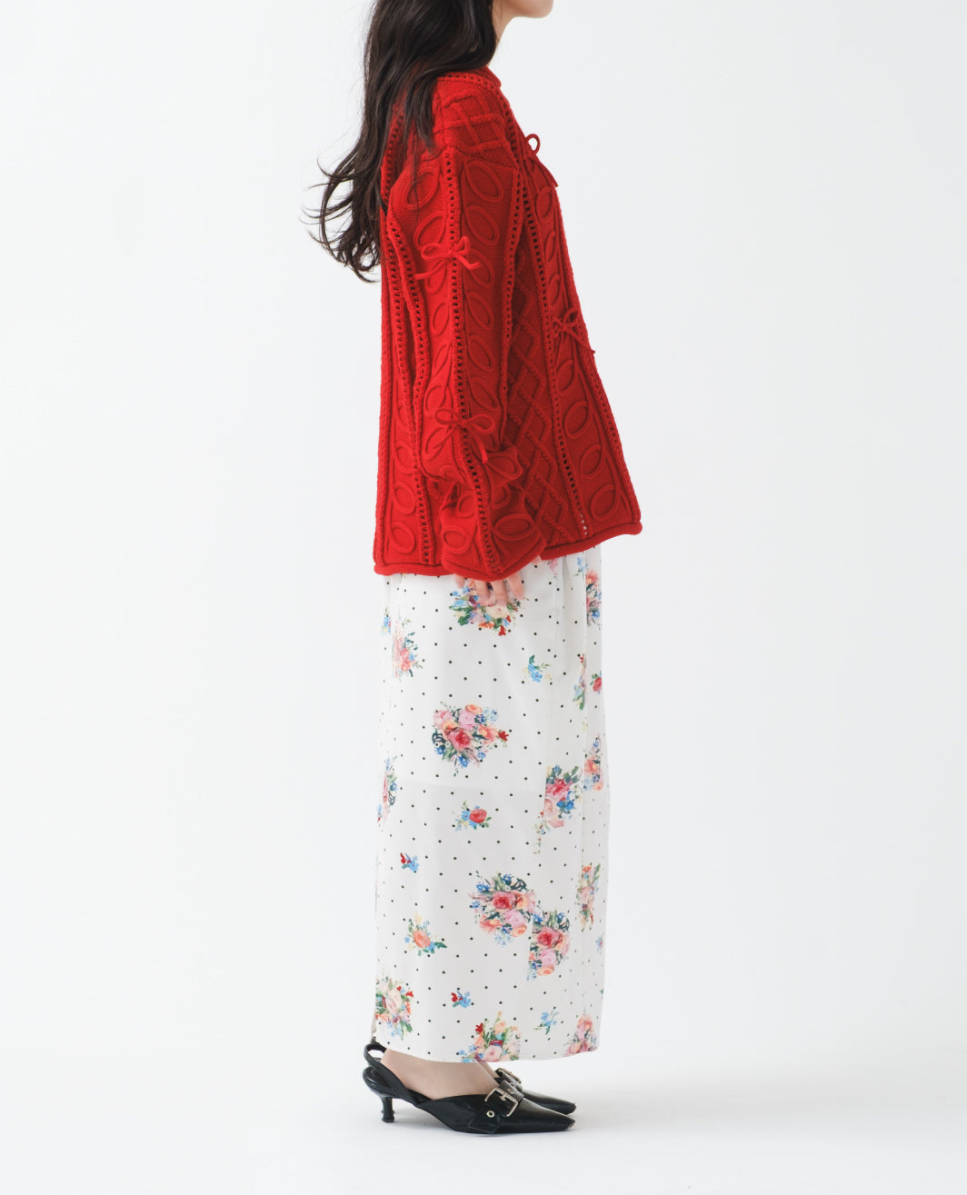 Kurukuru ribbon Knit