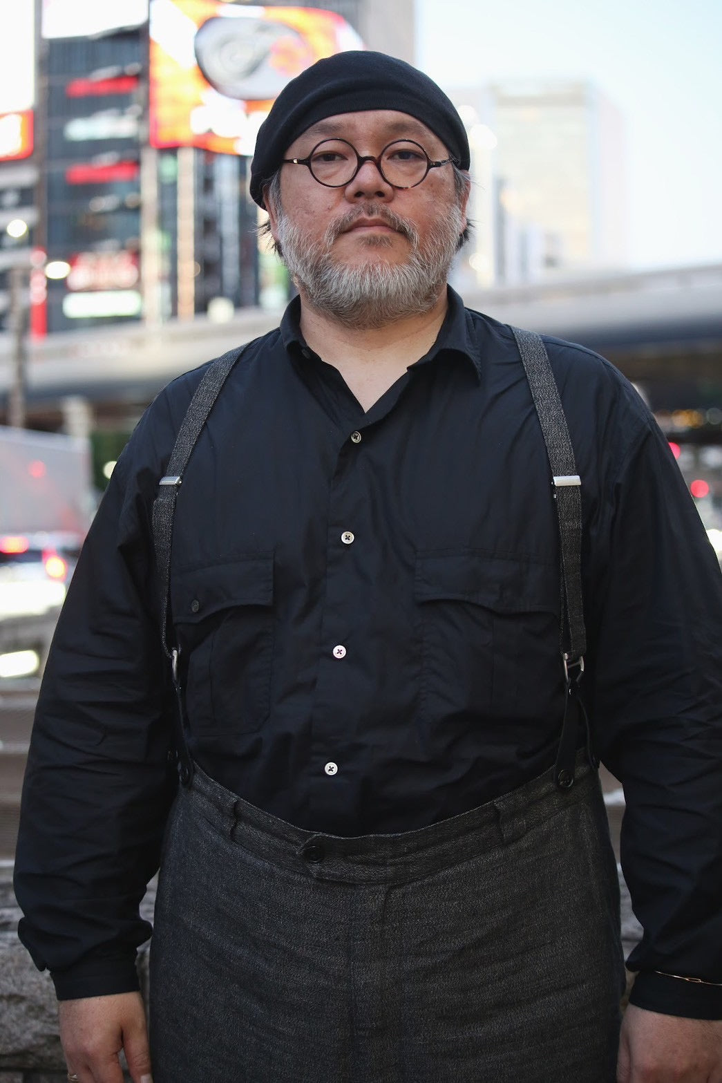 ROLL UP SHIRT (ALUMO FABRIC 160/3)（ロール アップ シャツ（アルモ