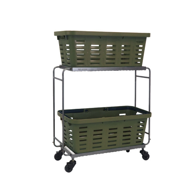IRON WAGON with HEAVY DUTY BASKET LONG / アイアンワゴン ウィズ