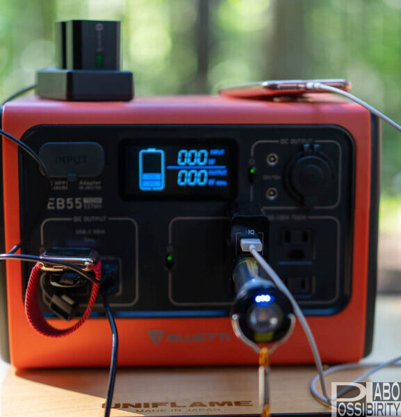 小型ポータブル電源をキャンプで使用した感想をお伝えします