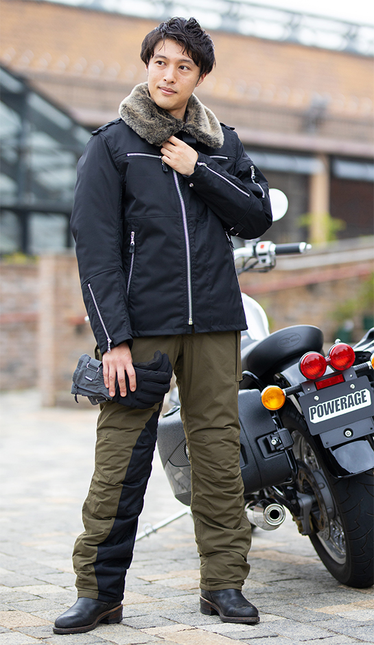 バイクでも街でも冬を楽しむ PJ-19201 FURライダース - POWERAGE