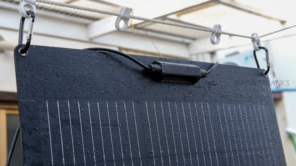 EcoFlow 100W据置型ソーラーパネル(柔性)実機レビュー | POWERBANKS