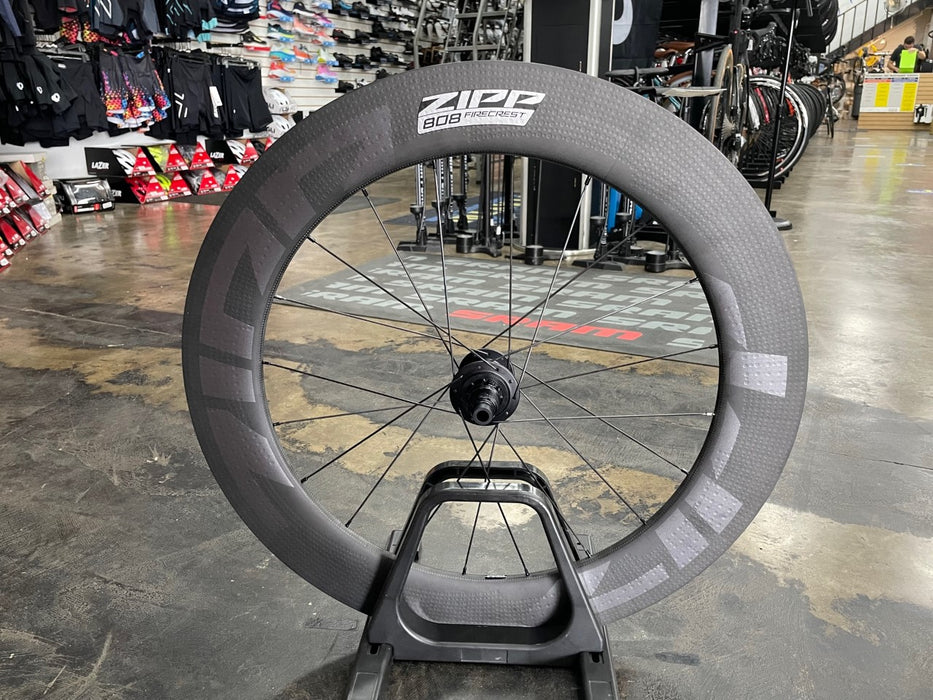 Zipp 404/808 Firecrest Disc Carbon Tubeless Wheelset — Playtri