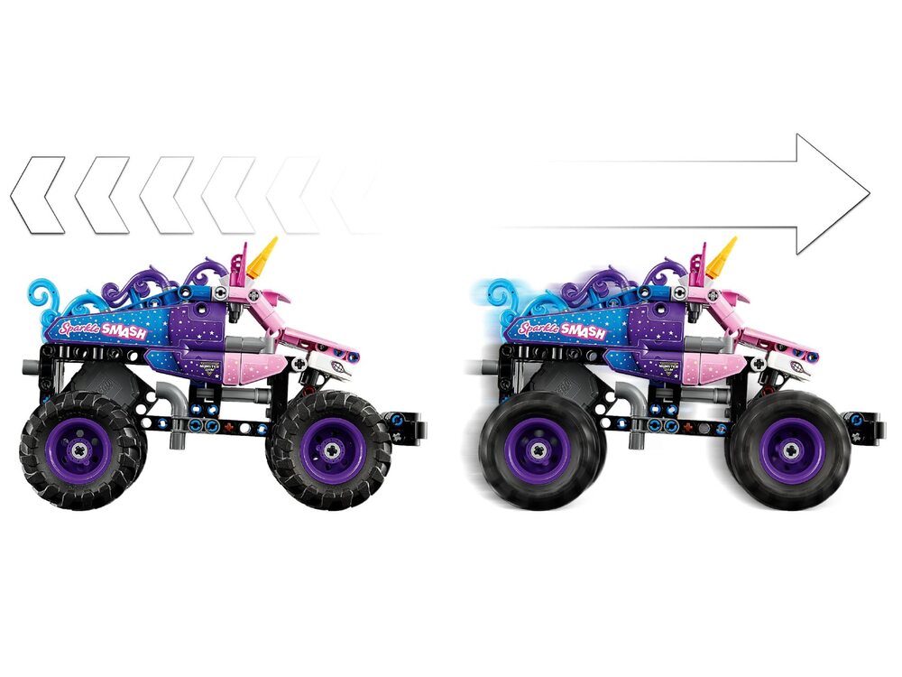 LEGO Technic 42220 Monster Jam Sparkle Smash | playzone.com.ua