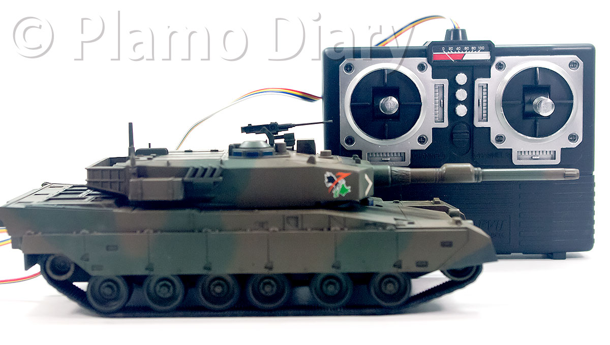 プラモ日記 » 陸上自衛隊・90式戦車(リモコン) その6 完成!!