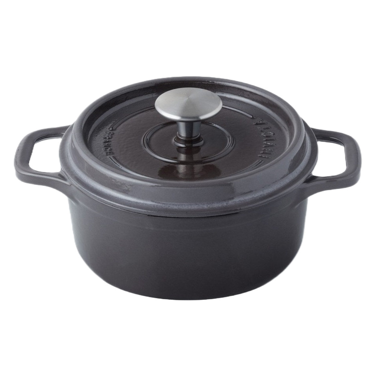 INVICTA(アンビクタ) INVICTA キャセロール 22cm ラウンド IH対応 両手