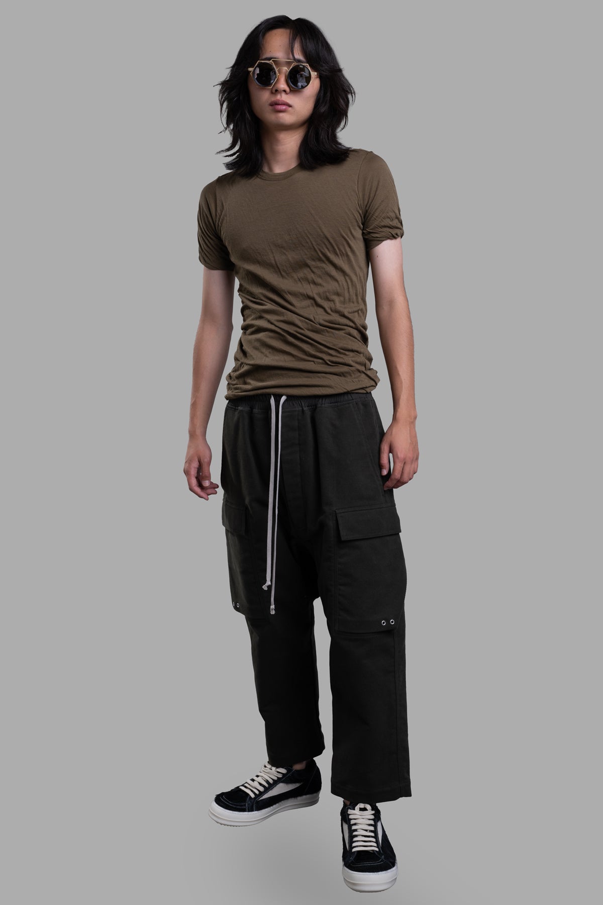 Cropped Drawstring Pants | Rick Owens