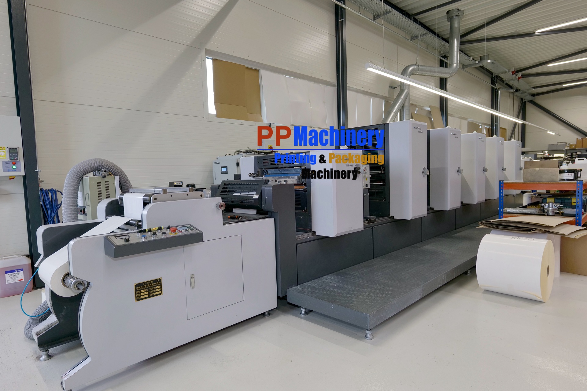 WEIGANG ZX-450 Intermittent Offset label printing machine – PP