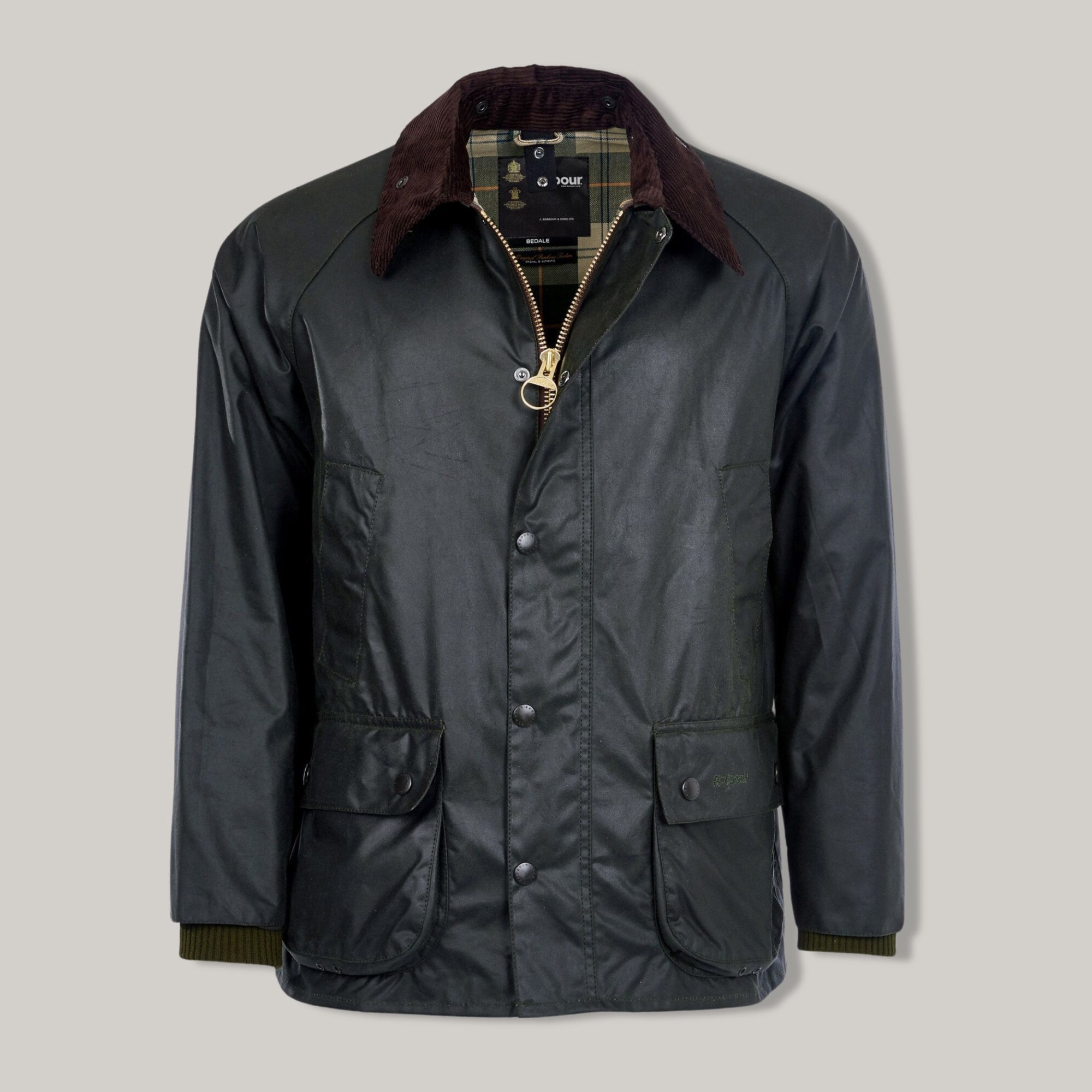 BARBOUR BEDALE WAX JACKET - SAGE – Pickings and Parry