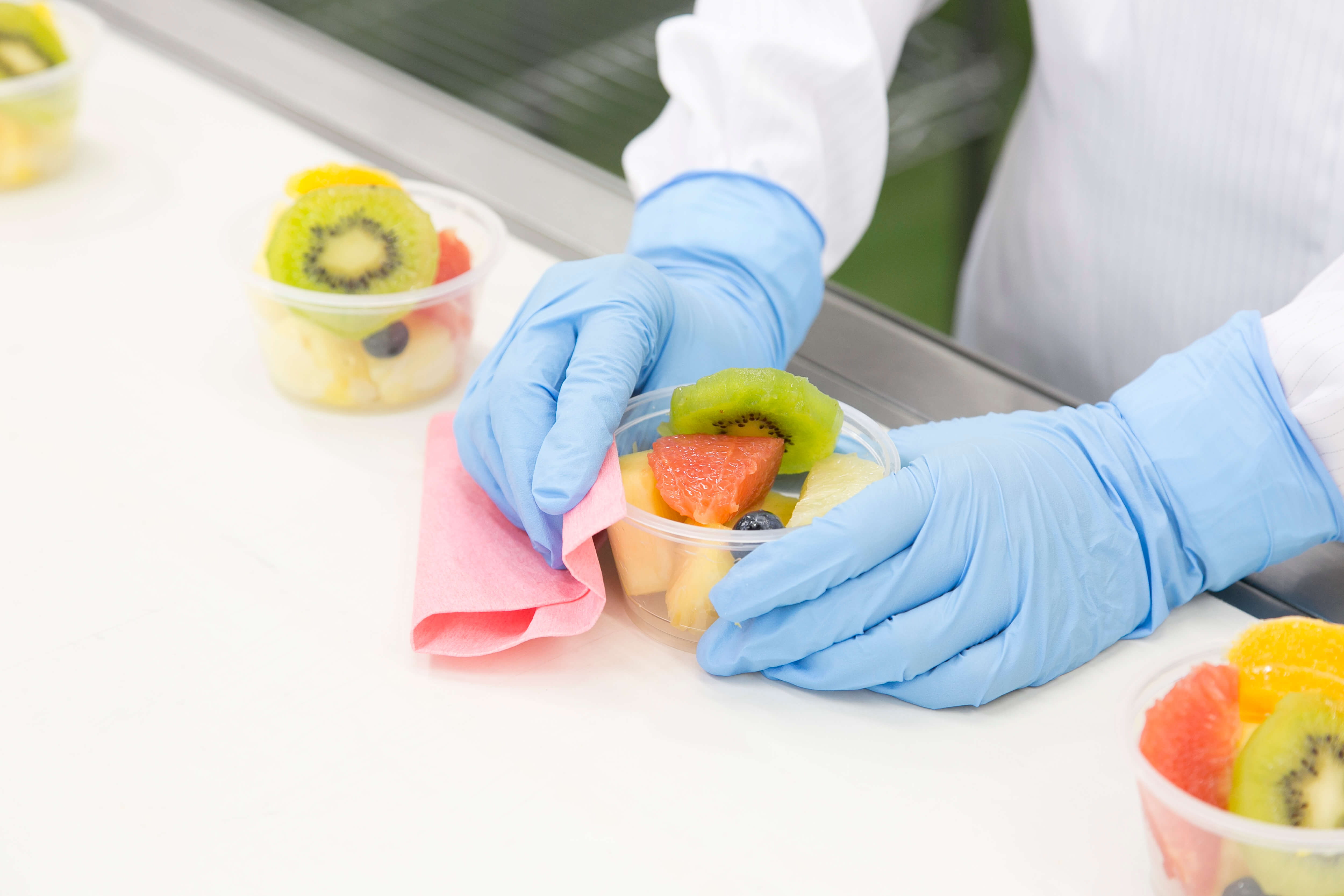 プロテクガード ブルー ニトリルグローブ XSサイズ