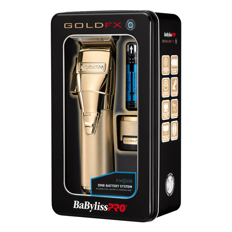 BaByliss PRO Gold FX All-Metal Interchangeable-Battery Cordless