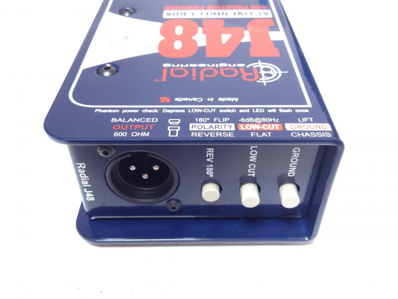 Rent DI Box - Radial J48™ Phantom Powered Active – Crossfire Pro