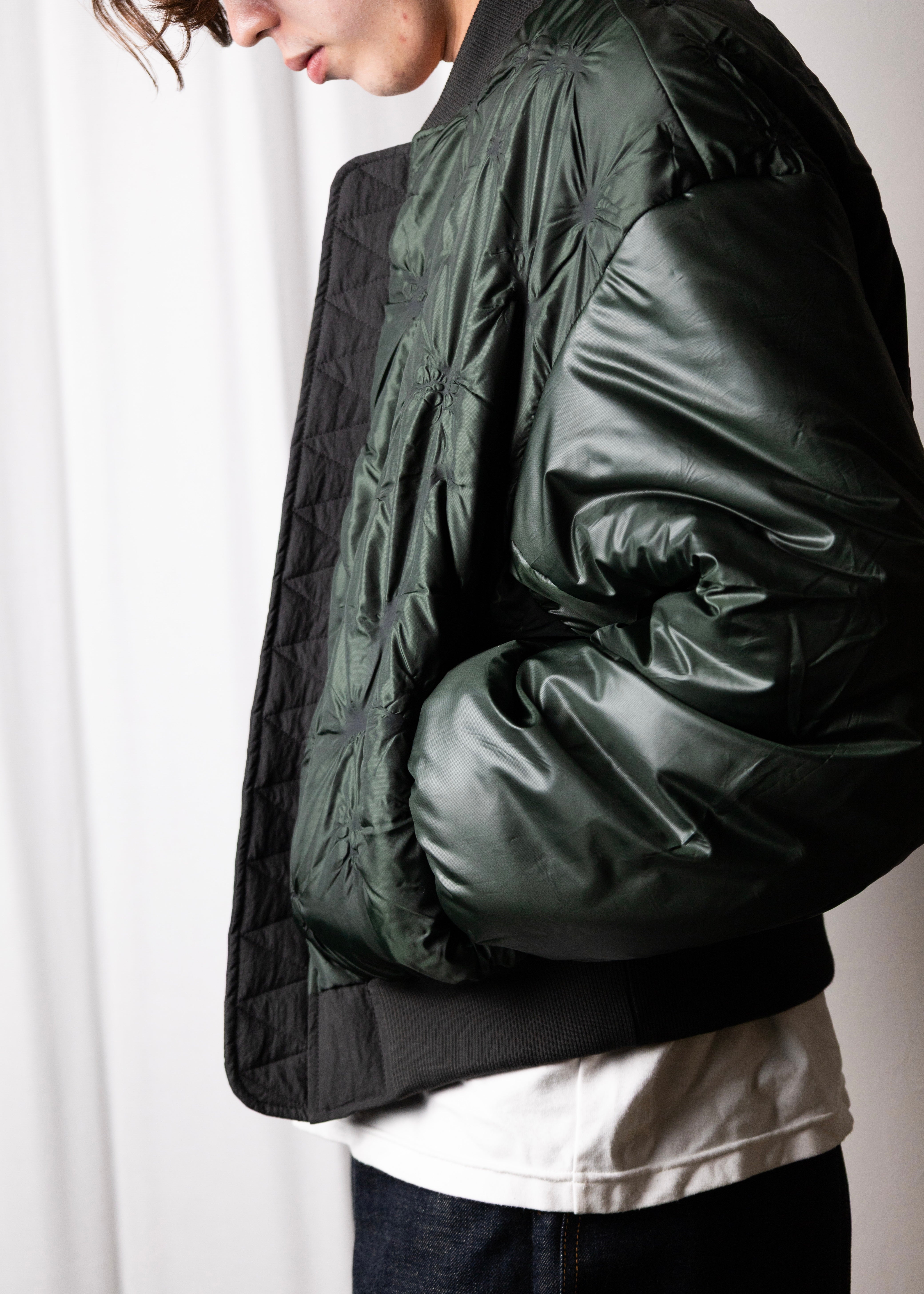 ryaw（リャウ）HIDDEN BOMBER JACKET – process