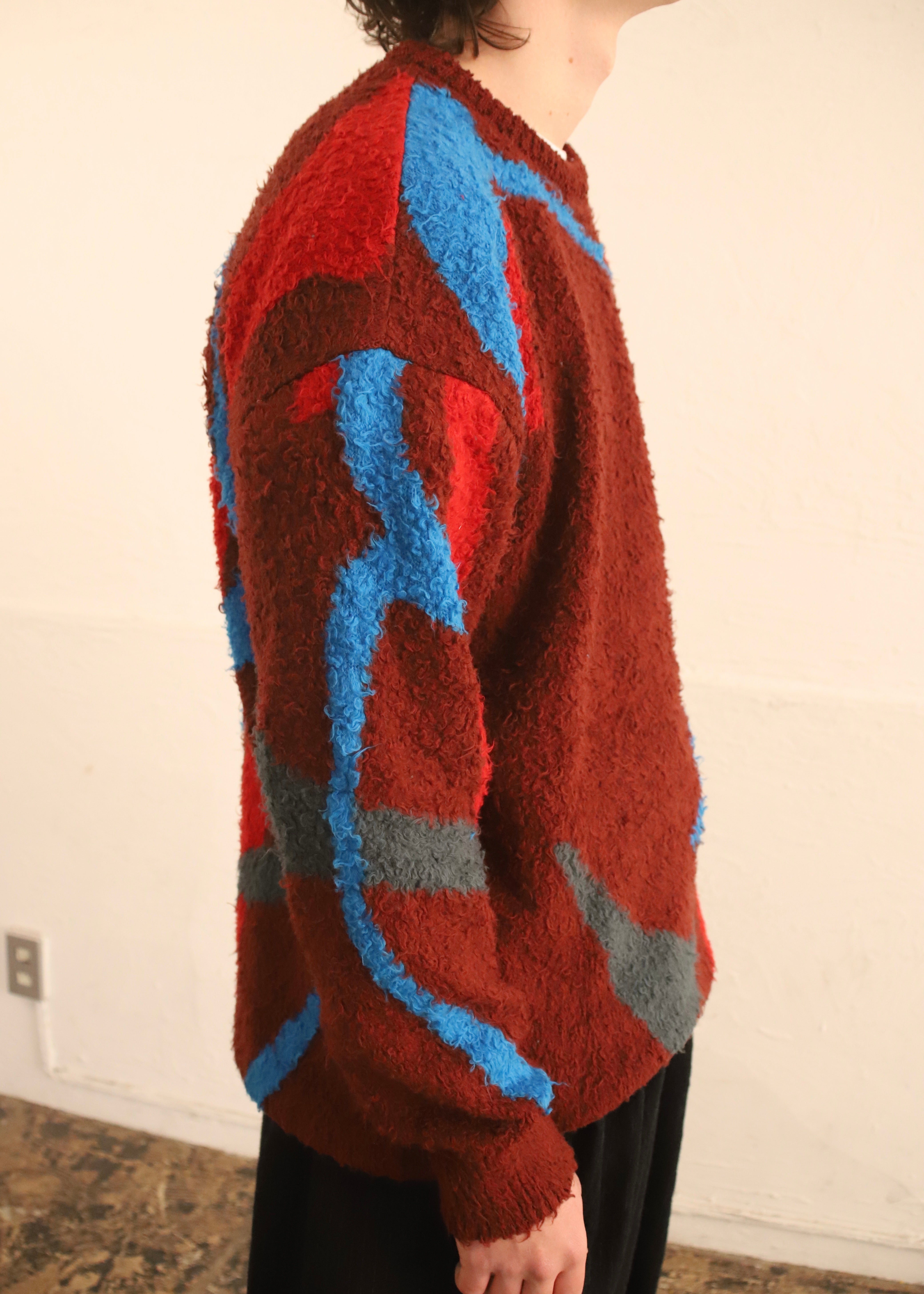 KHOKI （コッキ）Jacquard-design knit – process