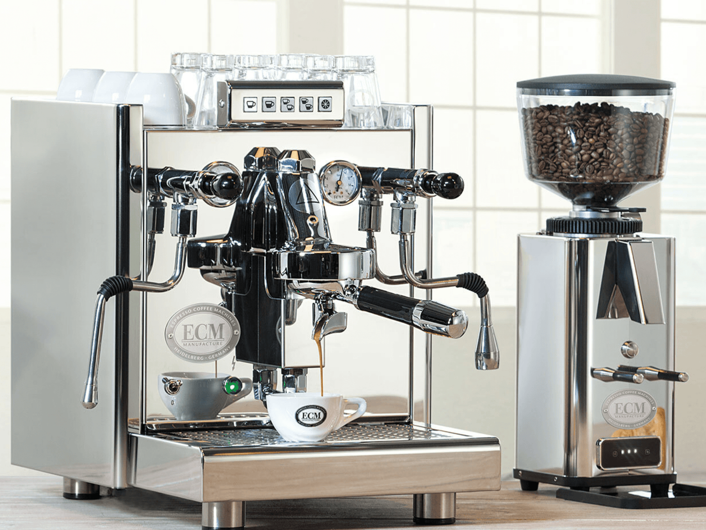 ECM Elektronika II Profi Switchable Espresso Machine | Pro Coffee Gear