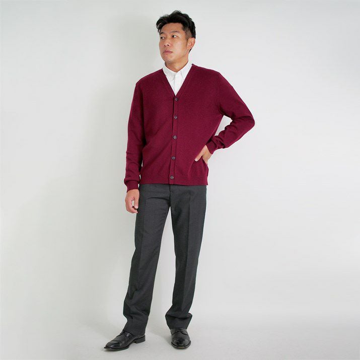 カシミヤ100％メンズカーディガン | Milestone公式オンラインストア