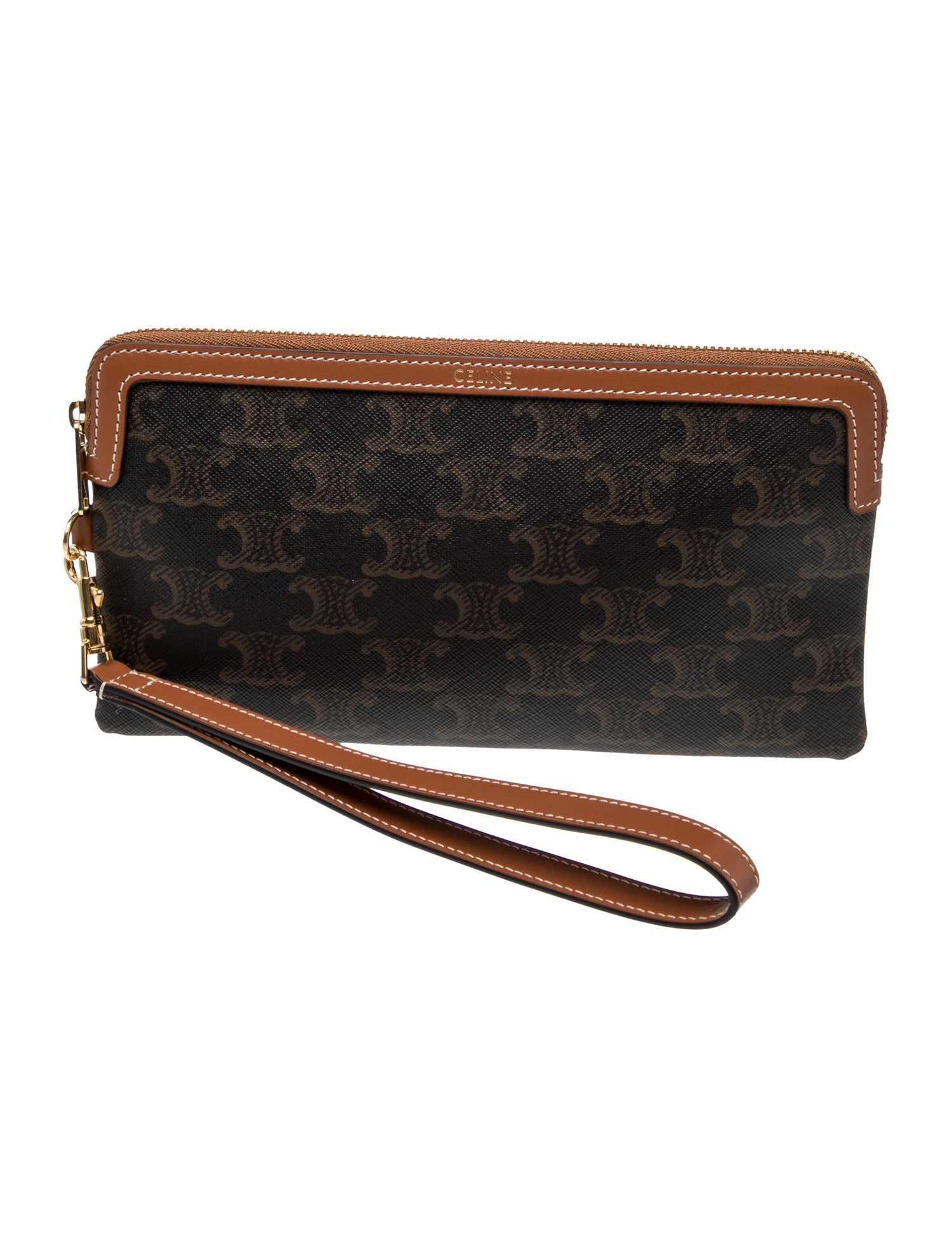 Olympia Le-Tan Midsummer Night Dream Canvas Clutch Bag - Blue