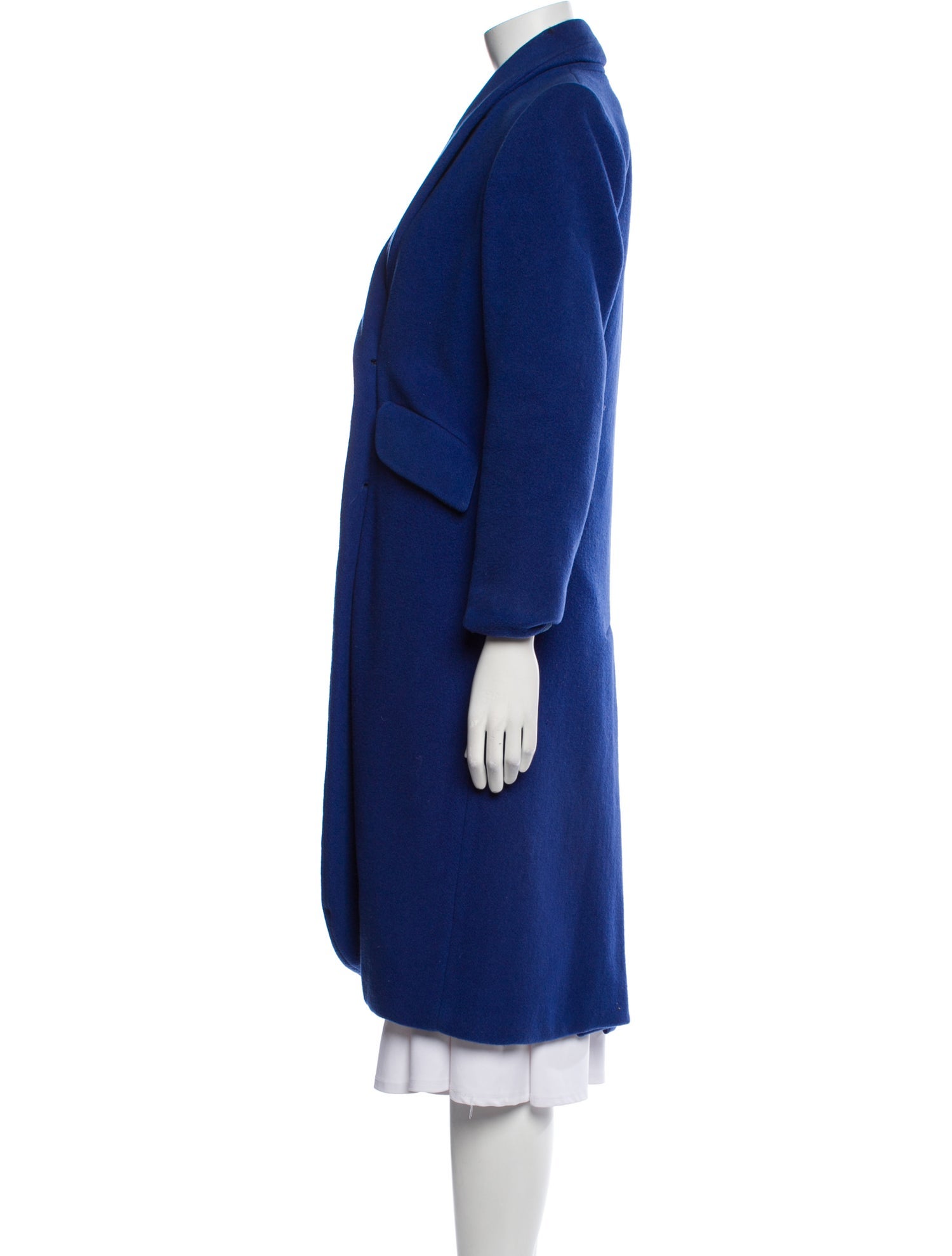 Christian Dior Vintage 1980's Coat - Blue Coats, Clothing