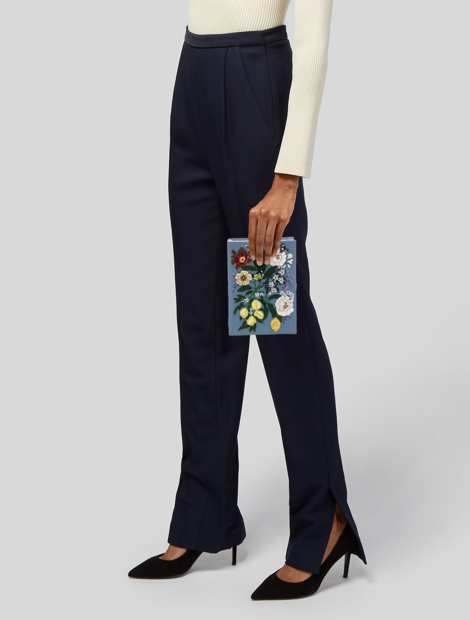 Olympia Le-Tan 'Wuthering Heights' Book Clutch - Pink Clutches