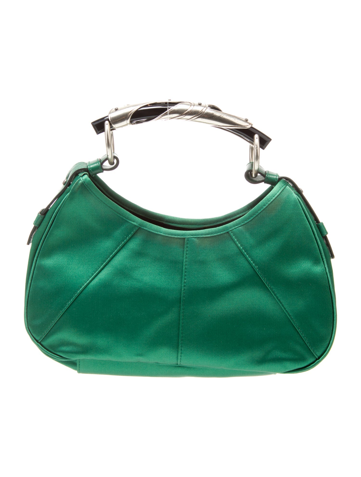 Yves Saint Laurent Mini Mombasa Bag - Green Handle Bags, Handbags