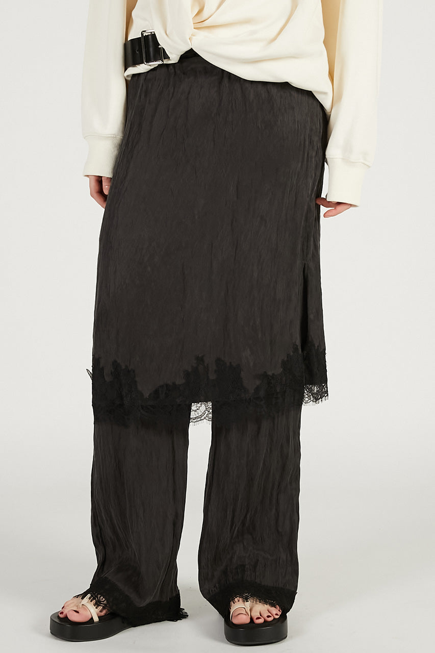 Trim Lace 2WAY Pants