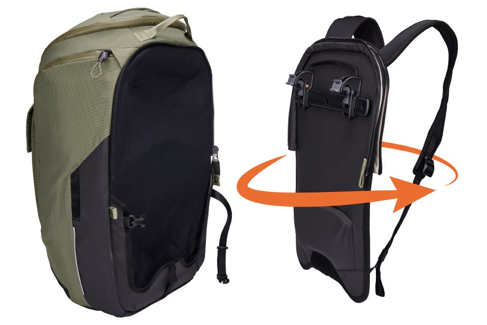 THULE、パニアバッグ兼バックパックで⾃転⾞通勤をエフォートレスに