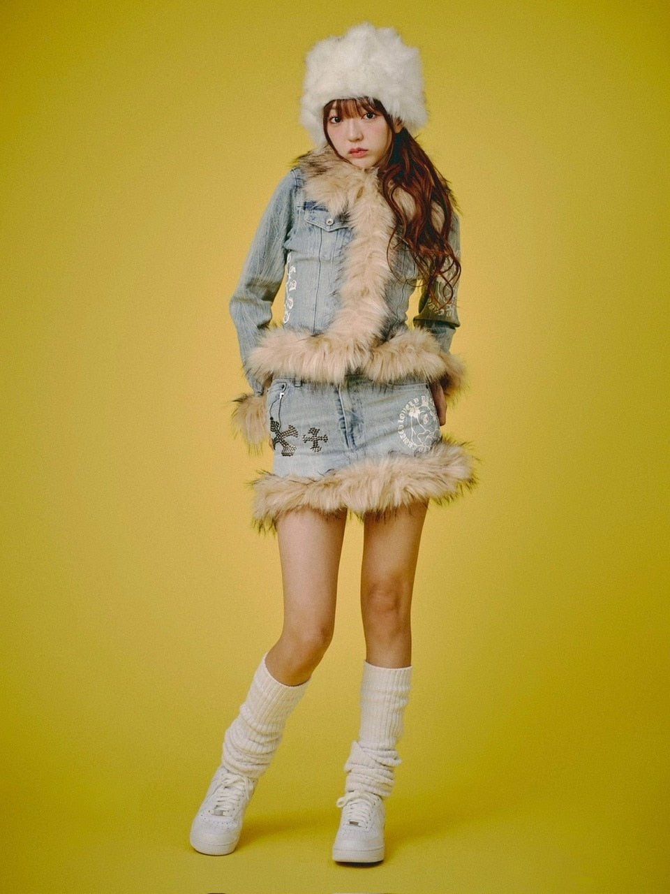 GALFY】ぎゃるちゃんファーデニムJKT – PRESSING WEB SHOP