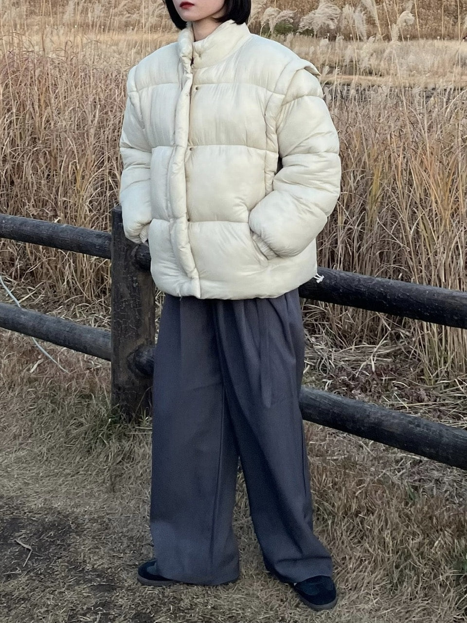 受注制【Chikashitsu +】2way padding jacket (4color) – PRESSING WEB