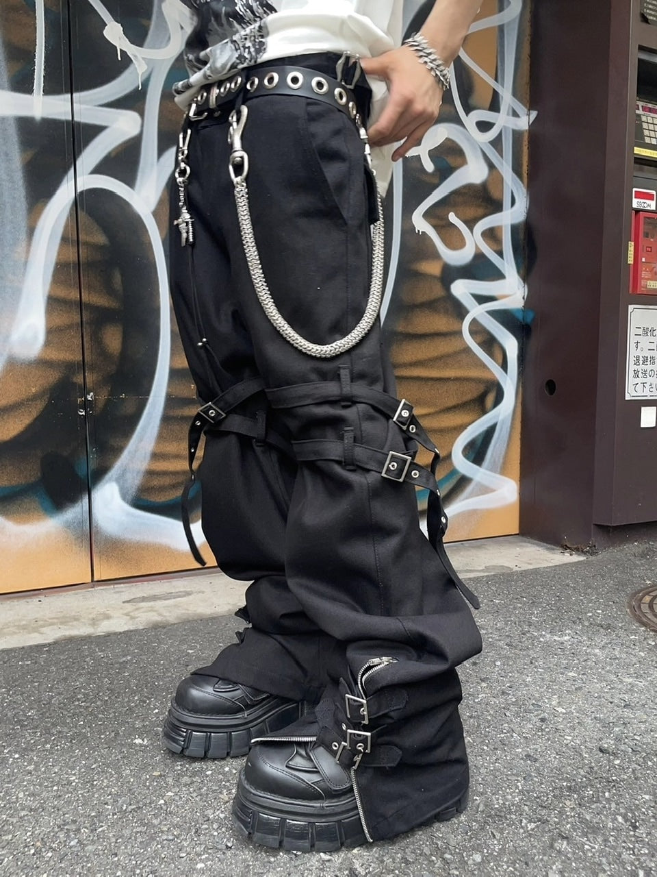 受注制【Never mind the XU】design wallet chain – PRESSING WEB SHOP