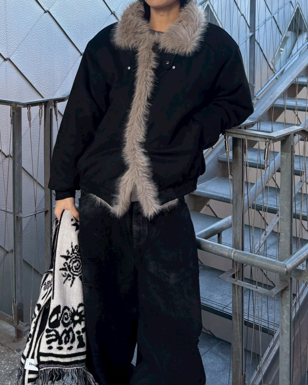 受注制【nmtc +】mouton fur jacket / 【エヌエムティーシープラス