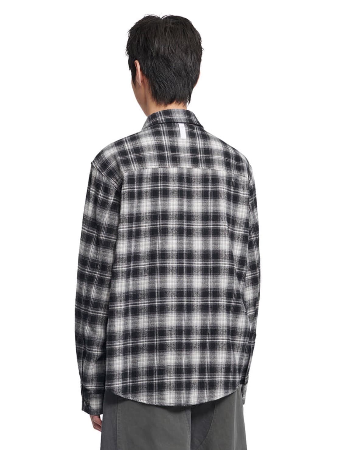 NOMANUAL】FLANNEL CHECK SHIRT JACKET – PRESSING WEB SHOP