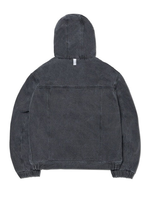 NOMANUAL】W.D HOODED ZIP-UP JACKET / 【ノーマニュアル】フード