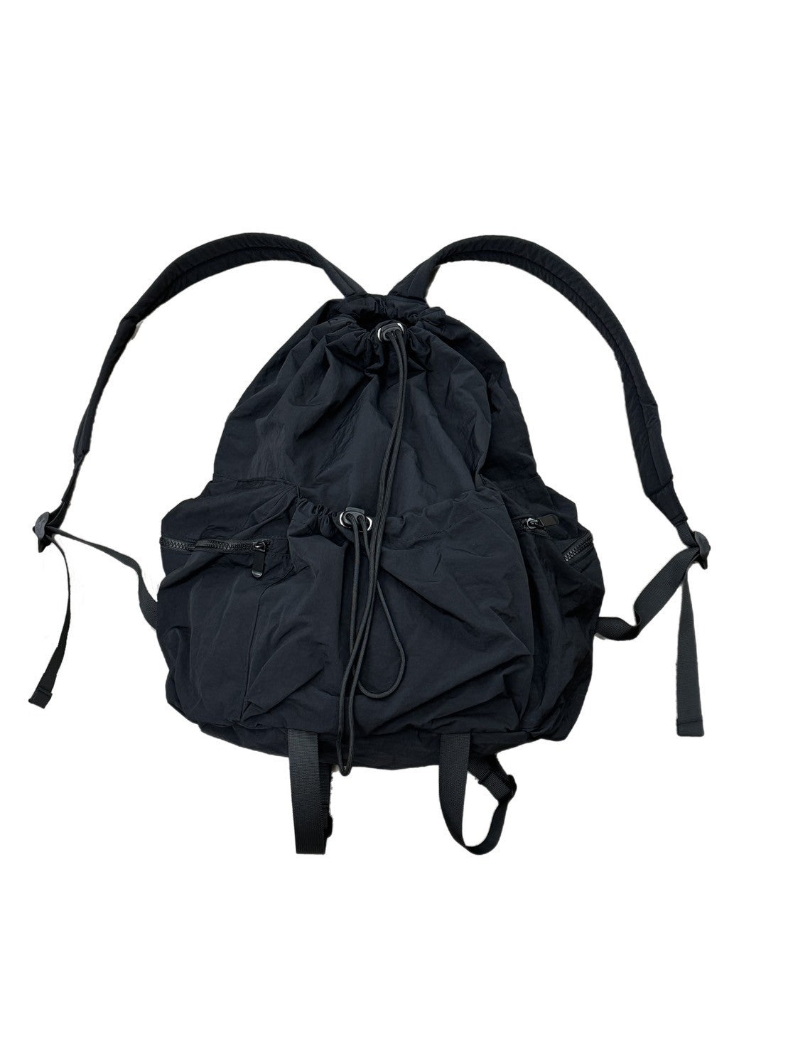 受注制【Chikashitsu +】pocket string backpack (2color