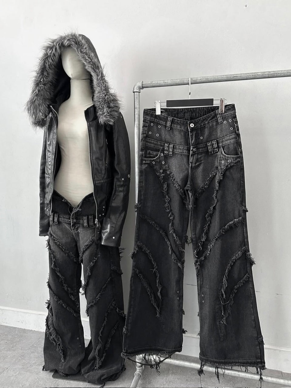 Cozy world Wide】00 KNIGHT CLUB BAGGY FLARE JEANS – PRESSING WEB SHOP