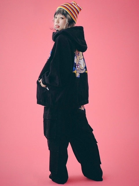 GALFY】ダーティーデニムワイドカーゴ – PRESSING WEB SHOP