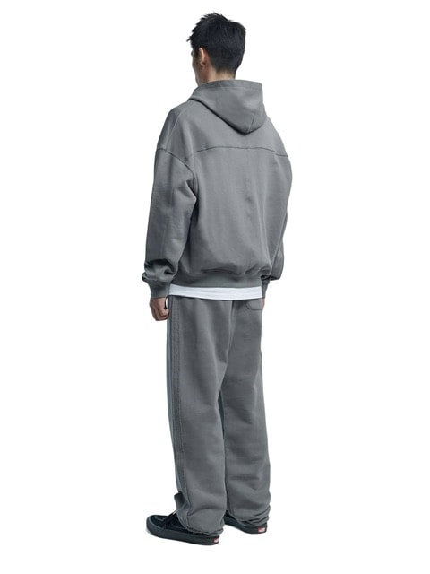 NOMANUAL】M.L HOODED ZIP-UP / 【ノーマニュアル】ジップアップ長袖