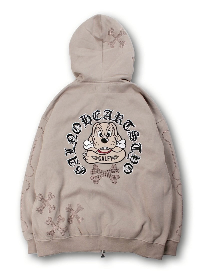 GALFY】ピカピカ骨骨パーカー – PRESSING WEB SHOP