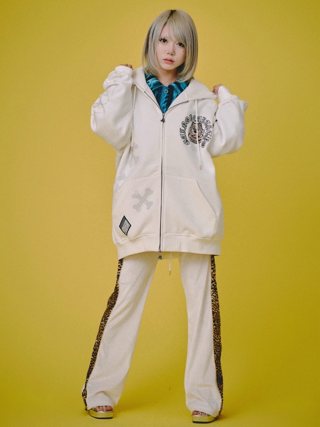 GALFY】ピカピカ骨骨パーカー – PRESSING WEB SHOP