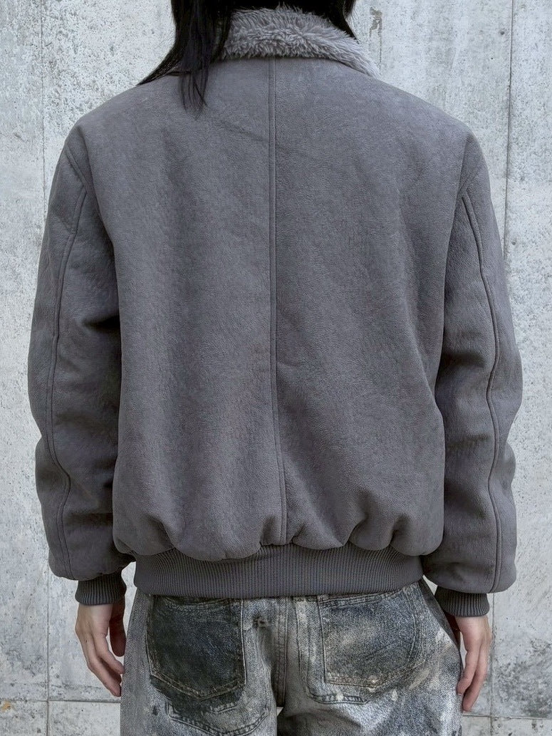 受注制【nmtc +】smoky mouton jacket / 【エヌエムティーシープラス